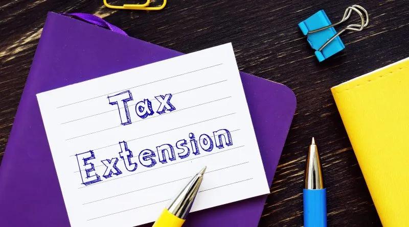 Tax extension